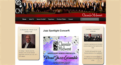 Desktop Screenshot of choralemidwest.org